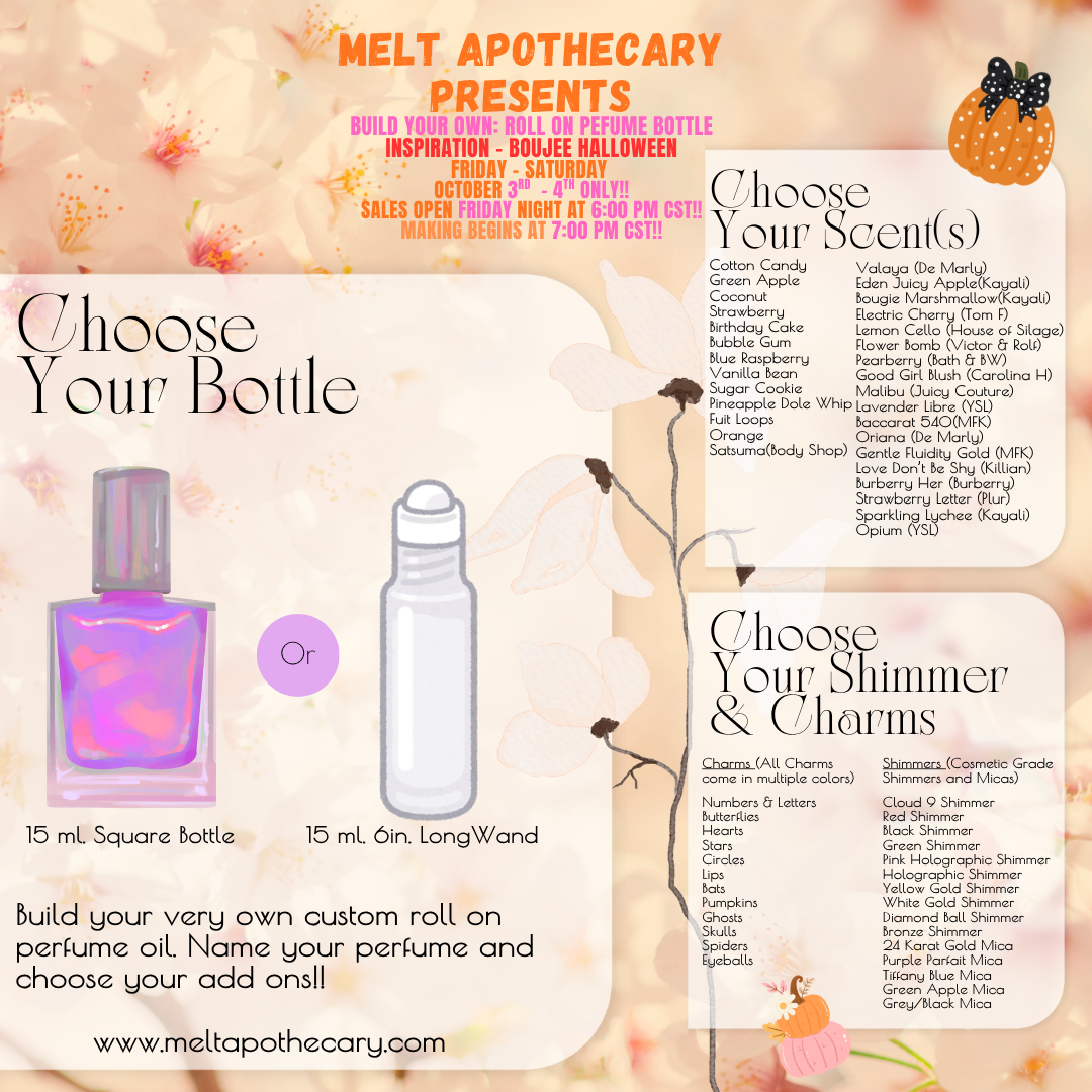 Live Stream Custom Perfume Oil Roll On!