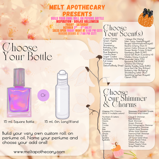 Live Stream Custom Perfume Oil Roll On!