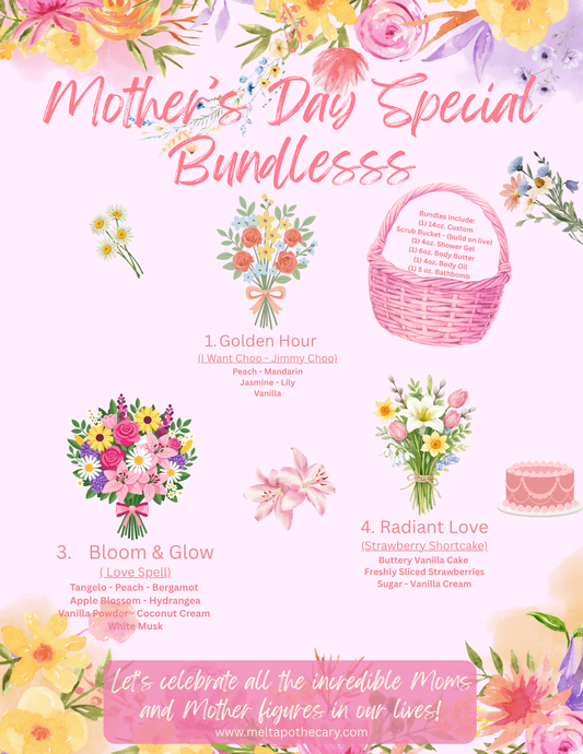 Mother's Day Bundles (All Bundles Come in a Pink Basket)