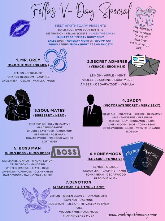 Ice Cream Shop - LIVESTREAM Custom Body Butter (MENS VALENTINES) - 24 Hour Moisture