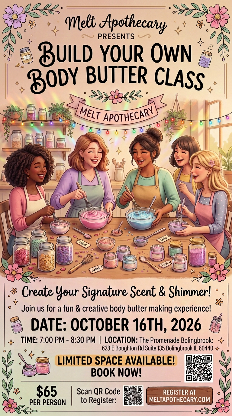 Build Your Own Body Butter Class